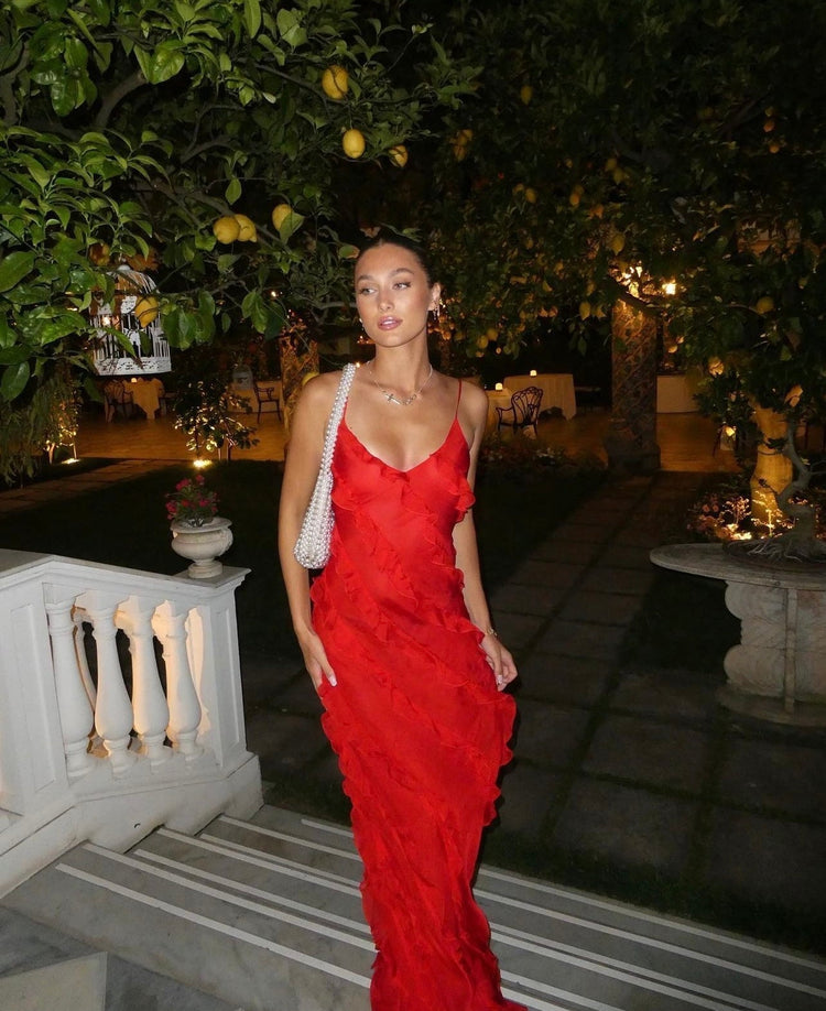 Zara - Fodros Maxi Ruha