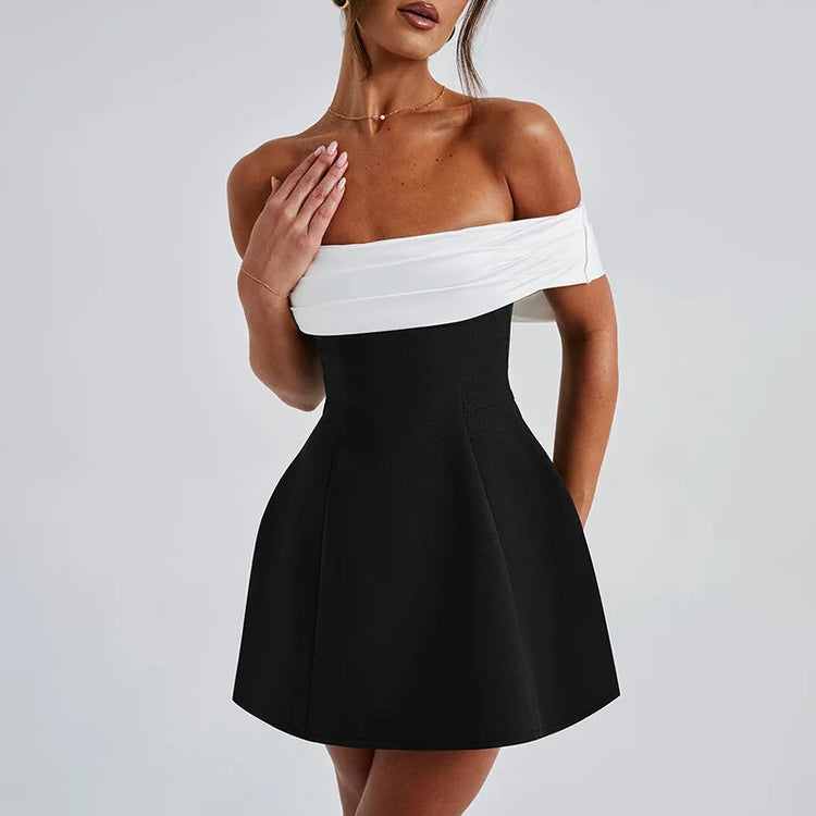 Elora™ | Elegáns Vállatlan Ruha