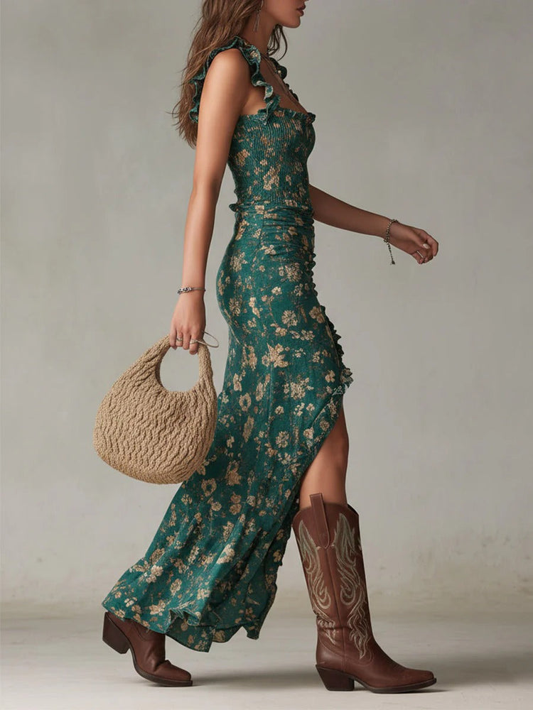Mika | Boho Retro Maxi Ruha