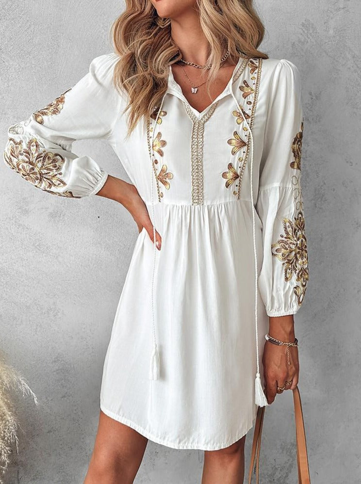Velissa - Női Boho Midi Ruha