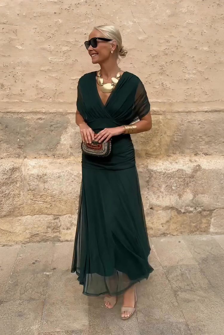 Valentina | V-nyakú Maxi Ruha