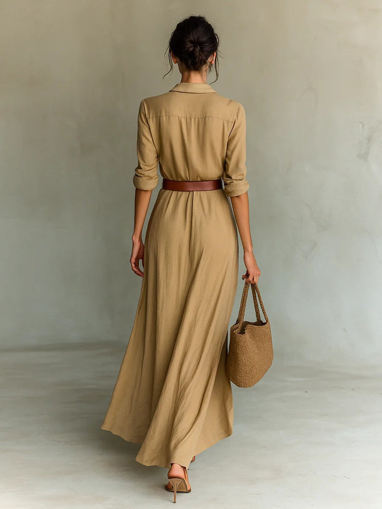 Amira | Elegáns Átlapolós Ruha
