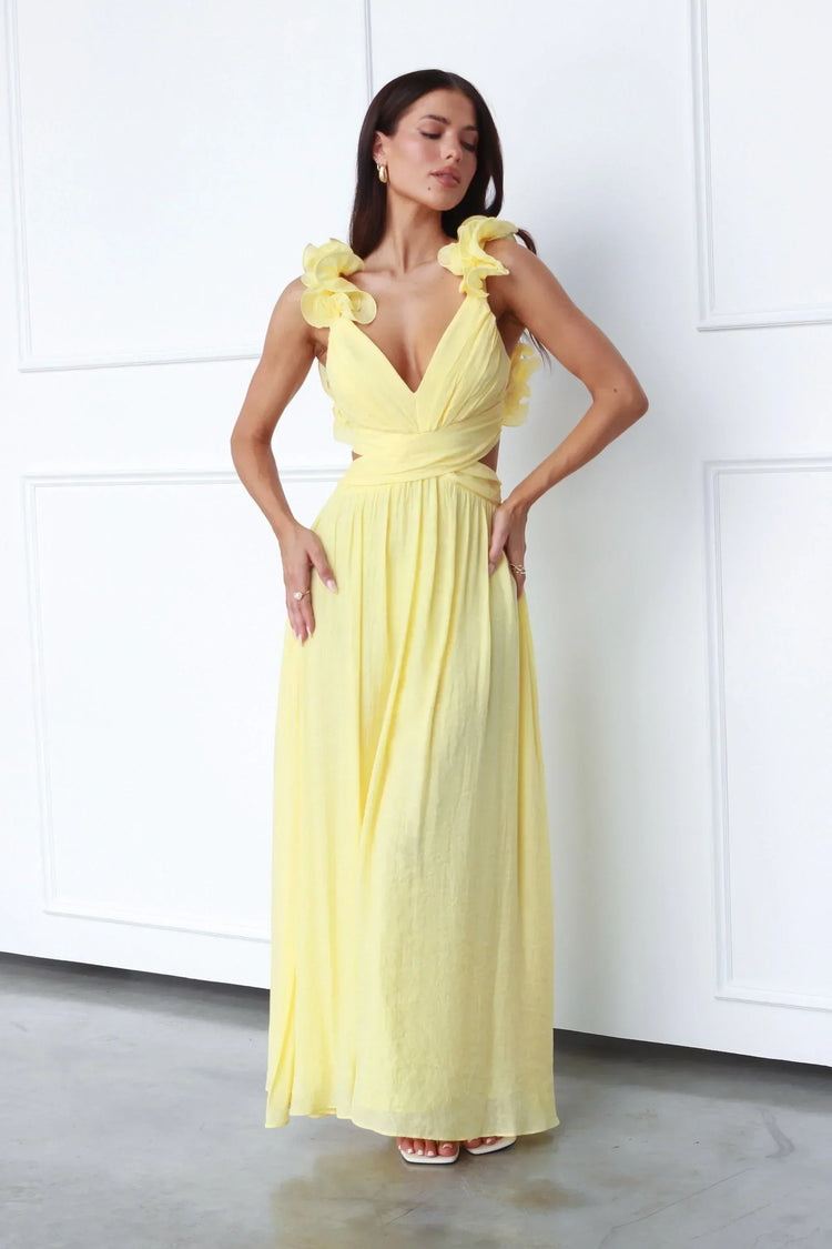 Vanessa - Elegáns Hátfitt Maxi Ruha