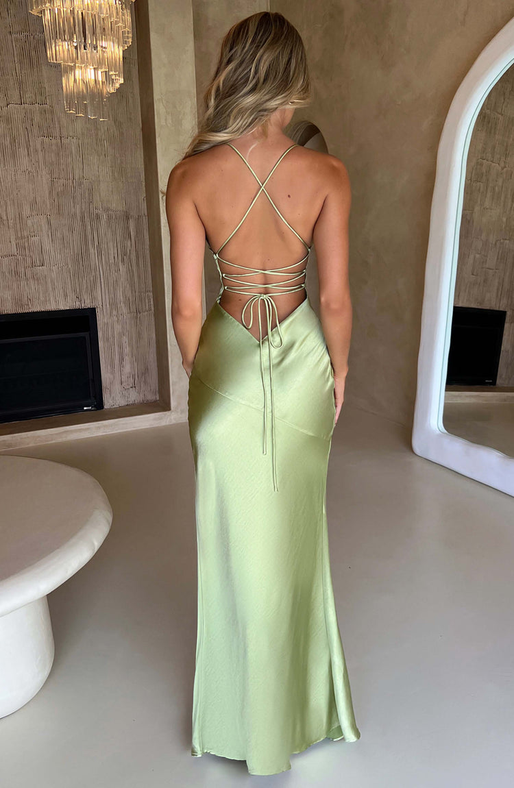Natalie - Szatén Maxi Ruha